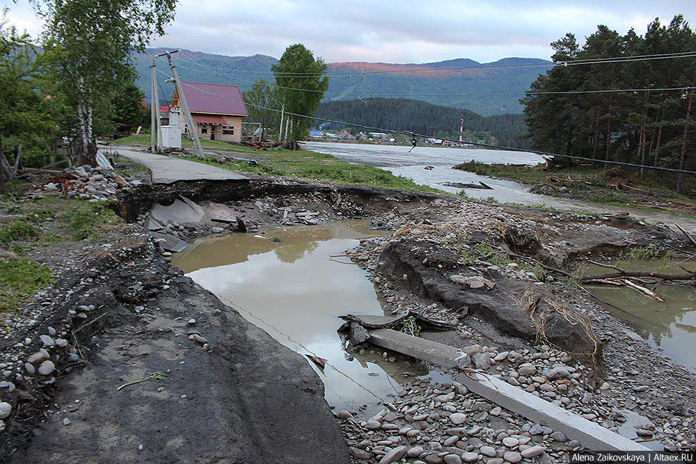 Когда уходит Водяной. Взгляд на последствия наводнения 2014 года на Алтае изнутри.
